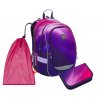Školní batoh Topgal Růžová vlna CODA 24007 SET MEDIUM