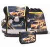 BelMil školní set Midnight Race – 3dílný ergonomický školní set pro prvňáčky
