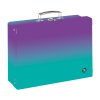 Kufřík lamino hranatý OXY Ombre Purple- blue