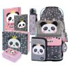 Baagl Zippy Panda – školní set pro prvňáčky (8dílný)