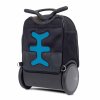 Školní a cestovní batoh na kolečkách Nikidom Roller UP XL Tropic (27 l), Černý