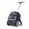 Školní a cestovní batoh na kolečkách Nikidom Roller UP XL Tropic (27 l), Černý