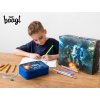 Školní penál třípatrový Baagl – Roboti (prázdný)7