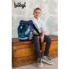 Baagl – Školní batoh Airy Motorka - model