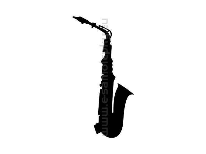 Samolepka - Saxofon 02