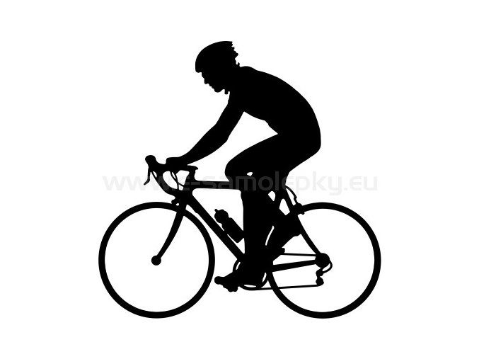 Samolepka - Cyklista 11