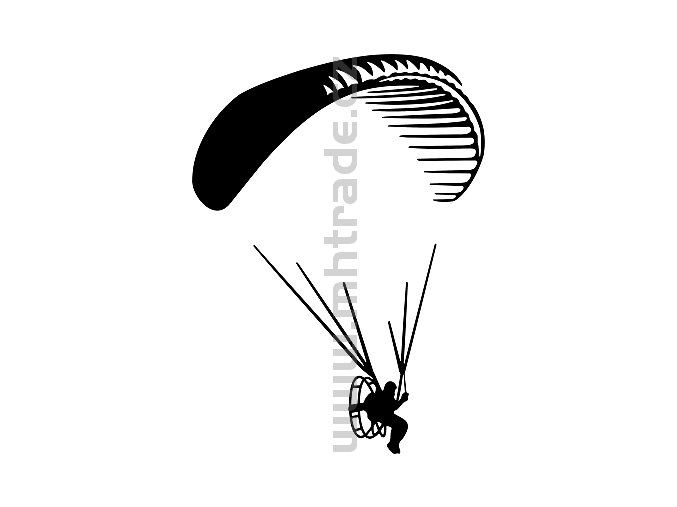 Samolepka - Motorový paragliding 05