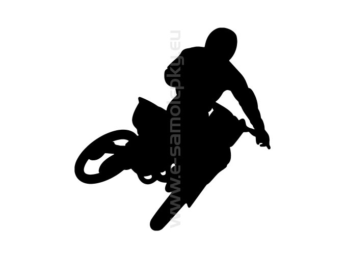 Samolepka - Motocyklista 37