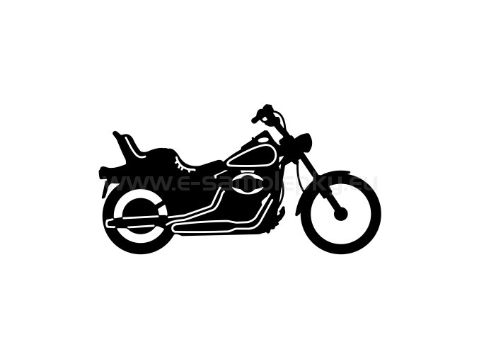 Samolepka - Harley Davidson Softail Custom