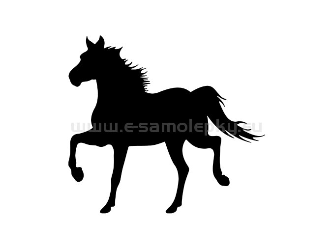 Samolepka - Kůň 46