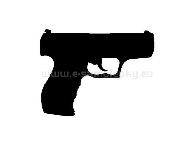 Samolepka - Pistole Walther P99