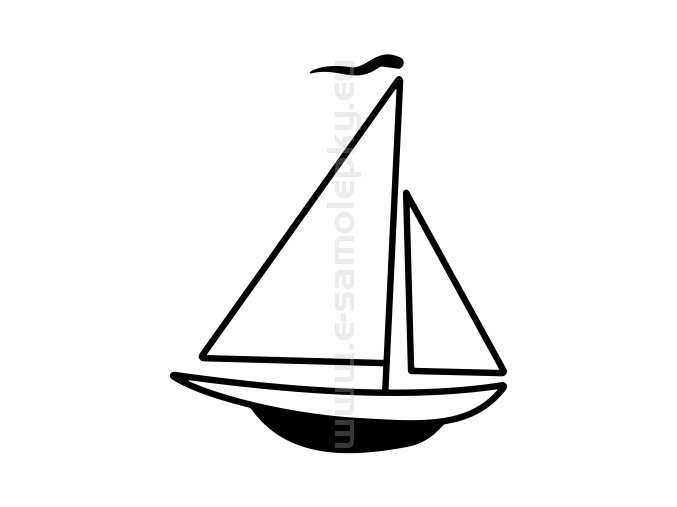 Samolepka - Jachting 09