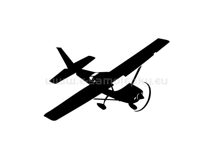 Samolepka - Letadlo Cessna 206