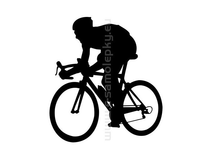 Samolepka - Cyklista 15