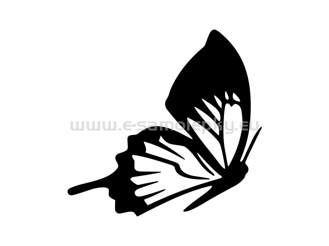Samolepka - Motýl 03
