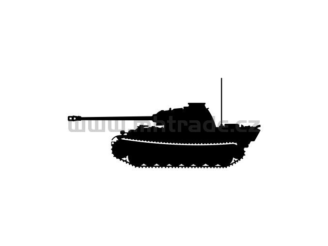 Samolepka Tank 15 Panther