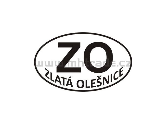 Samolepka PZ ZO Zlata Olesnice