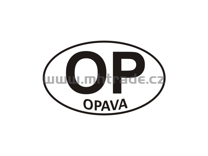 Samolepka PZ OP Opava