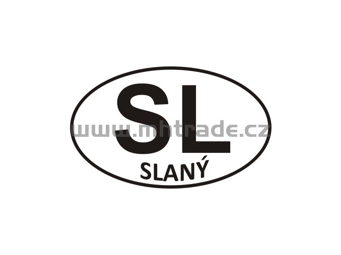Samolepka PZ SL Slaný