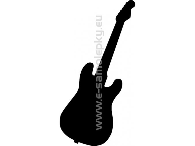 Samolepka - Bass kytara