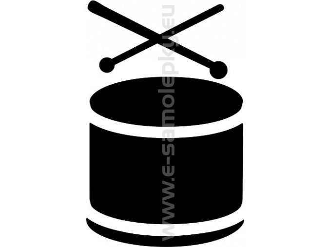 Samolepka - Buben