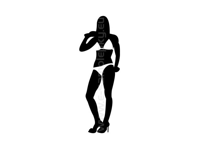 Samolepka - Woman 05
