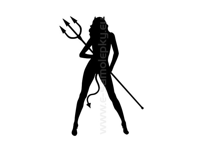 Samolepka - Woman 06
