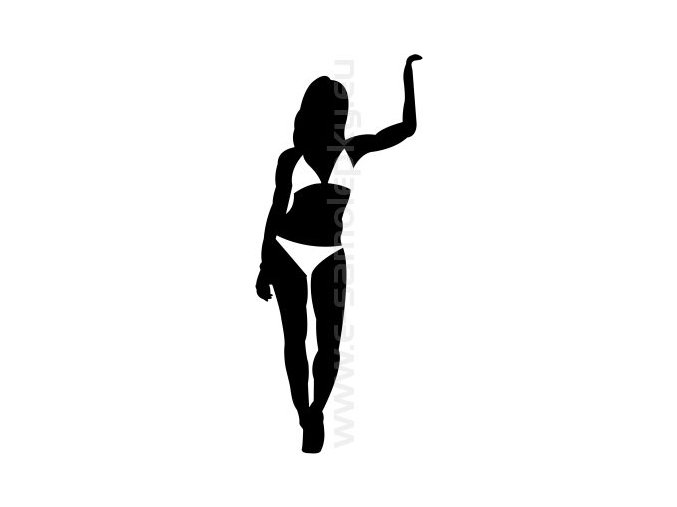 Samolepka - Woman 09