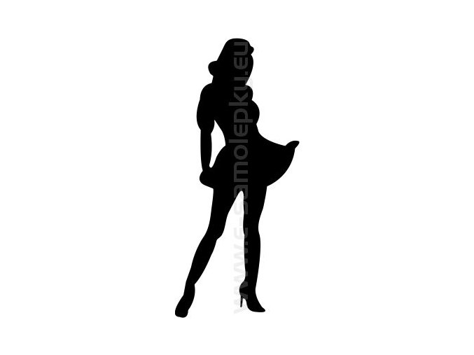 Samolepka - Woman 10