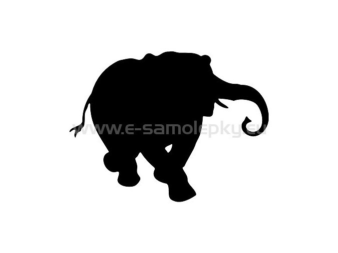 Samolepka - Slon