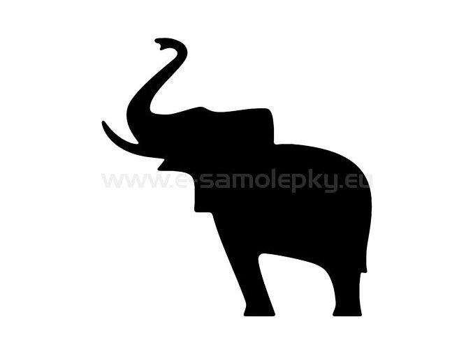 Samolepka - Slon 02