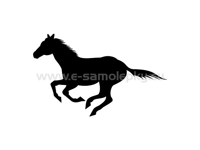 Samolepka - Kůň 03