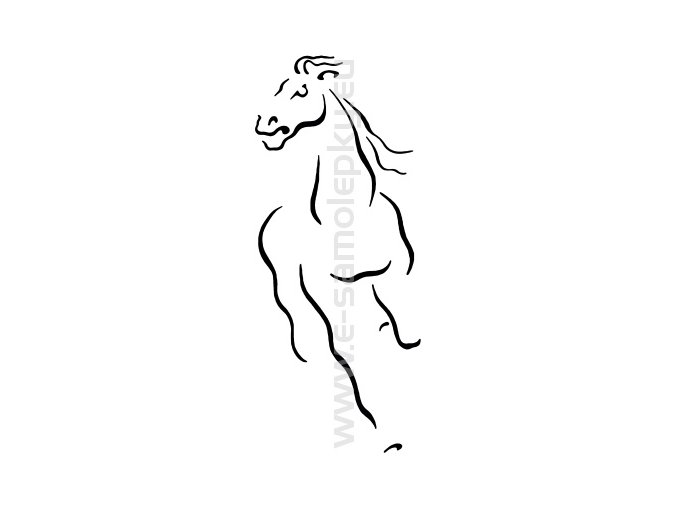 Samolepka - Kůň 18