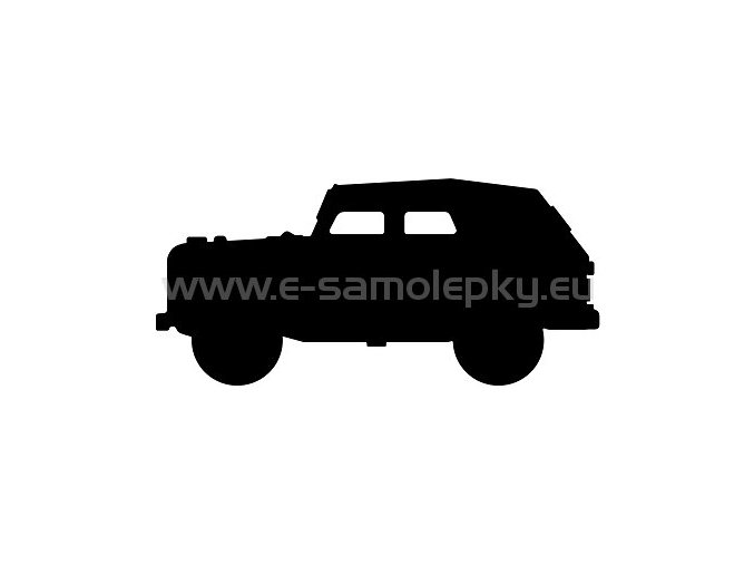 Samolepka - GAZ 69 02