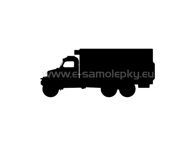Samolepka - Praga V3S skříň