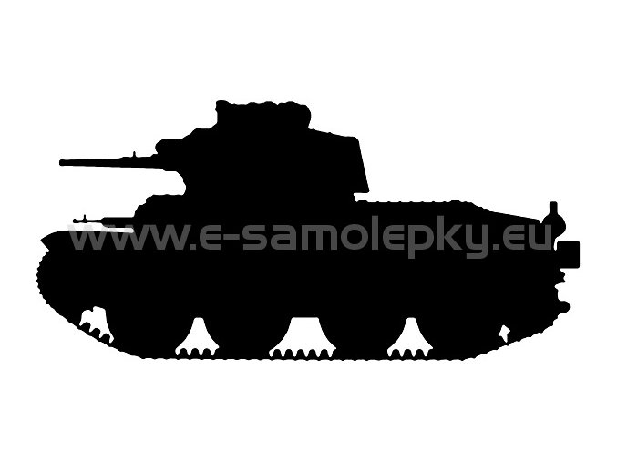 Samolepka - Tank 04