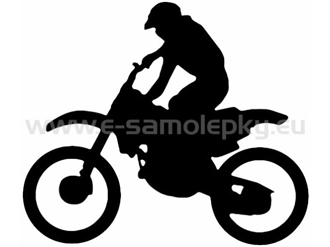 Samolepka - Motocyklista 11
