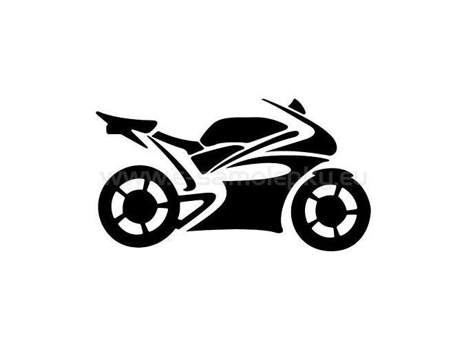 Samolepka - Motocyklista 18