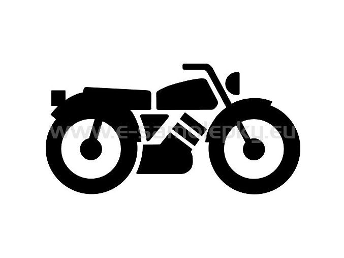 Samolepka - Motocyklista 12