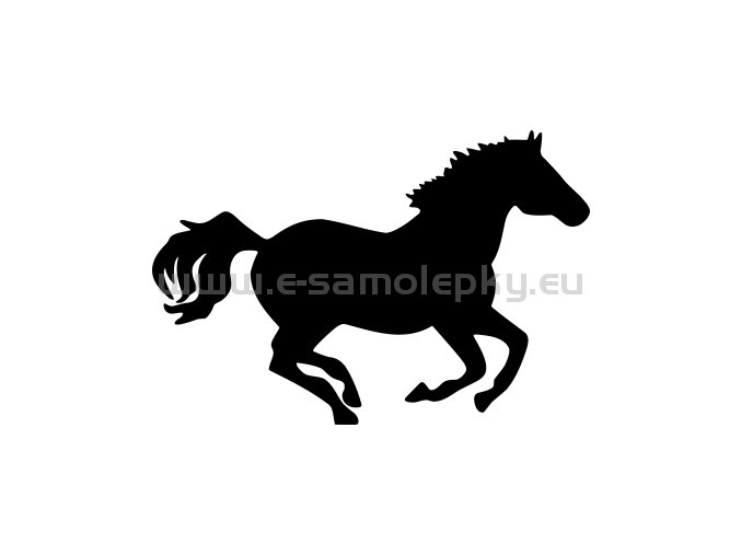 Samolepka - Kůň 54