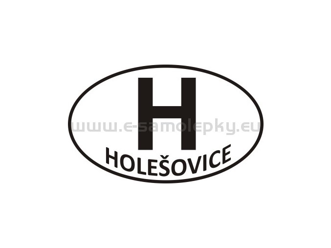 Samolepka - PZ - Holešovice - H