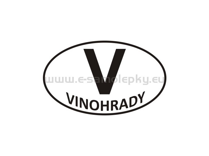 Samolepka - PZ - Vinohrady - V