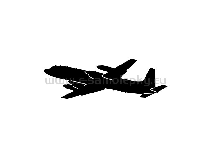 Samolepka - Letadlo IL-18