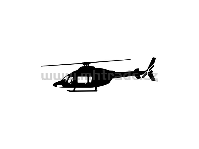 Samolepka - Vrtulník Bell 427