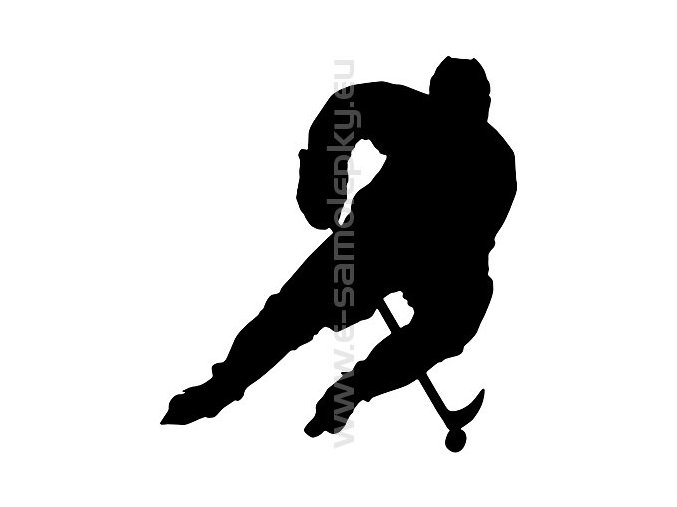 Samolepka - Hokejista 07