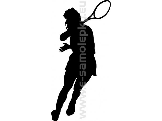 Samolepka - Tenistka
