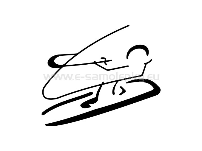 Samolepka - Windsurfing 04