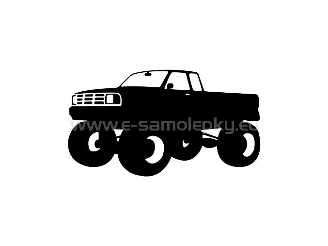 Samolepka - Monster truck 02