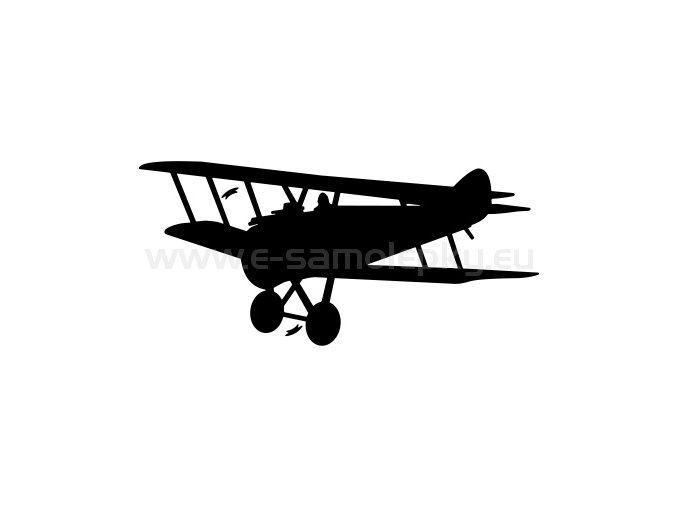 Samolepka - Letadlo Sopwith Camel