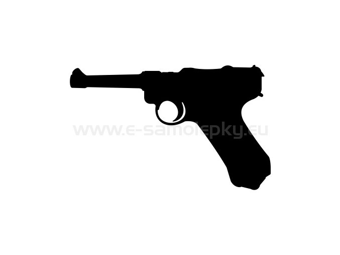 Samolepka - Pistole P-8 Parabellum